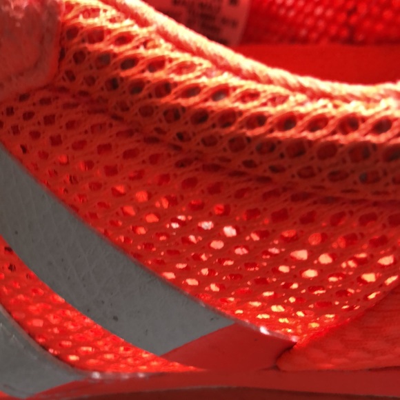 Adidas Mens fluorescent orange boost shoes - Picture 9 of 10